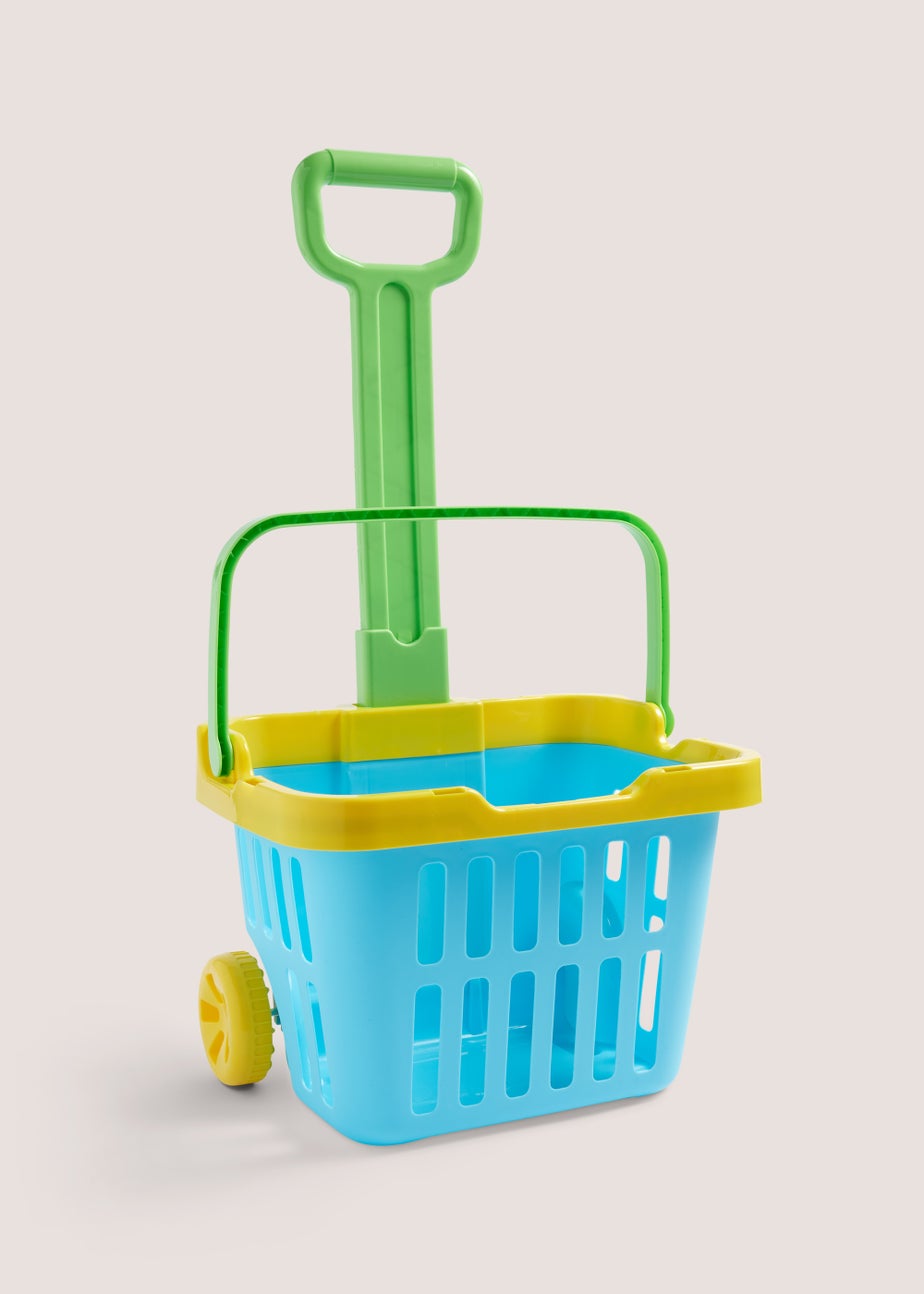 Kids Pull Along Shopping Trolley (56cm x 30cm x 22.5cm)