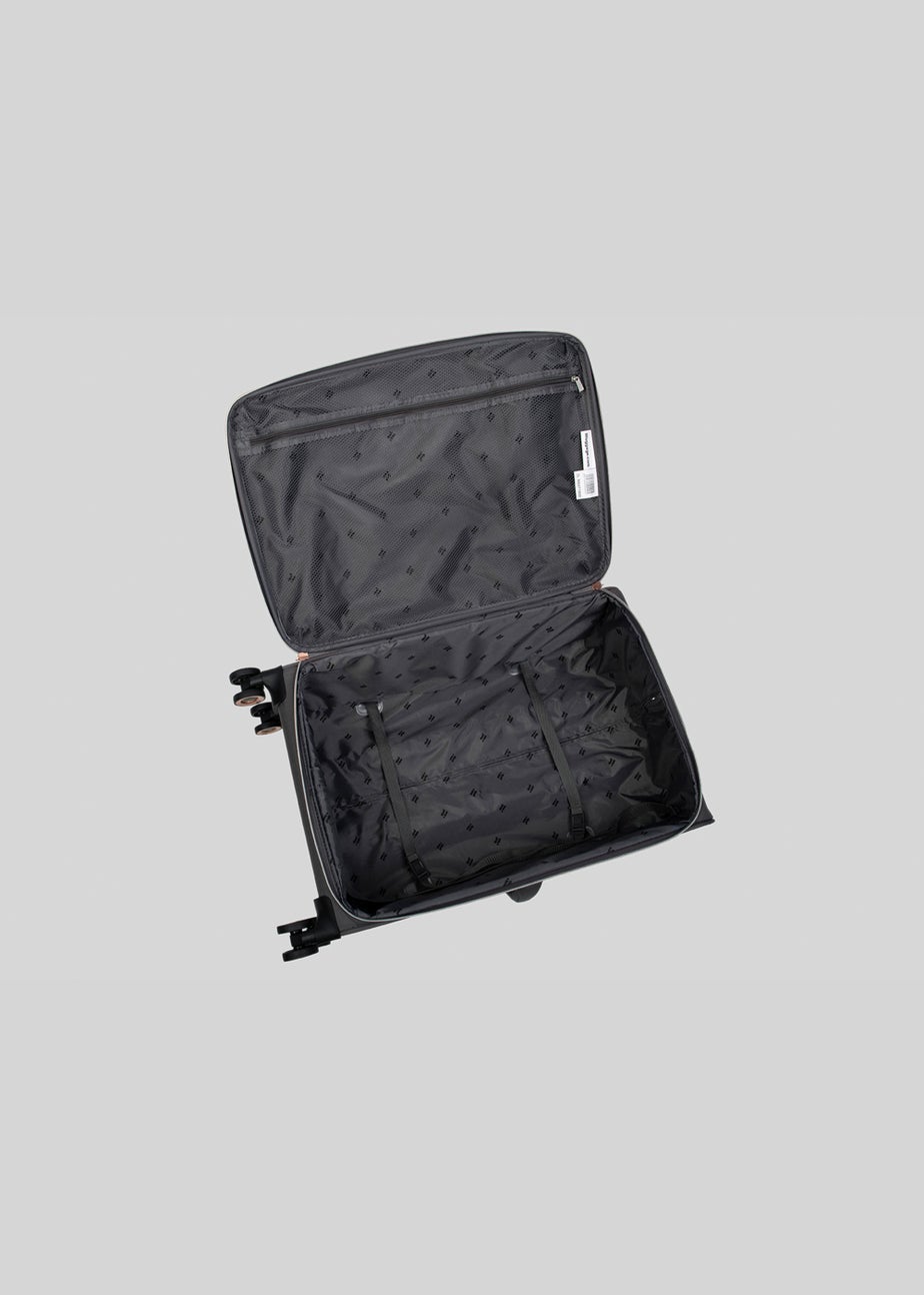 IT Luggage Enliven Grey Suitcase