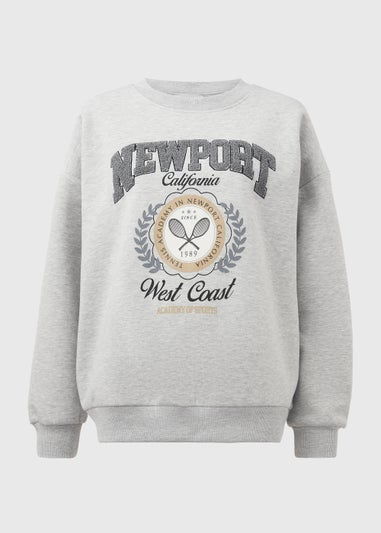 Grey Marl Newport Sweatshirt