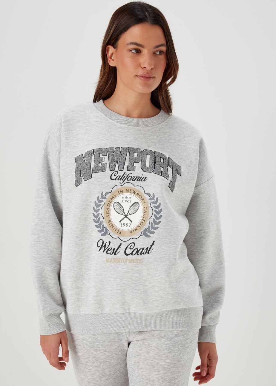Grey Marl Newport Sweatshirt