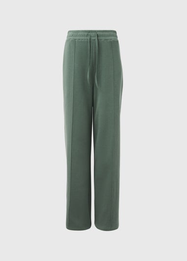 Khaki Wide Leg Co-Ord Joggers