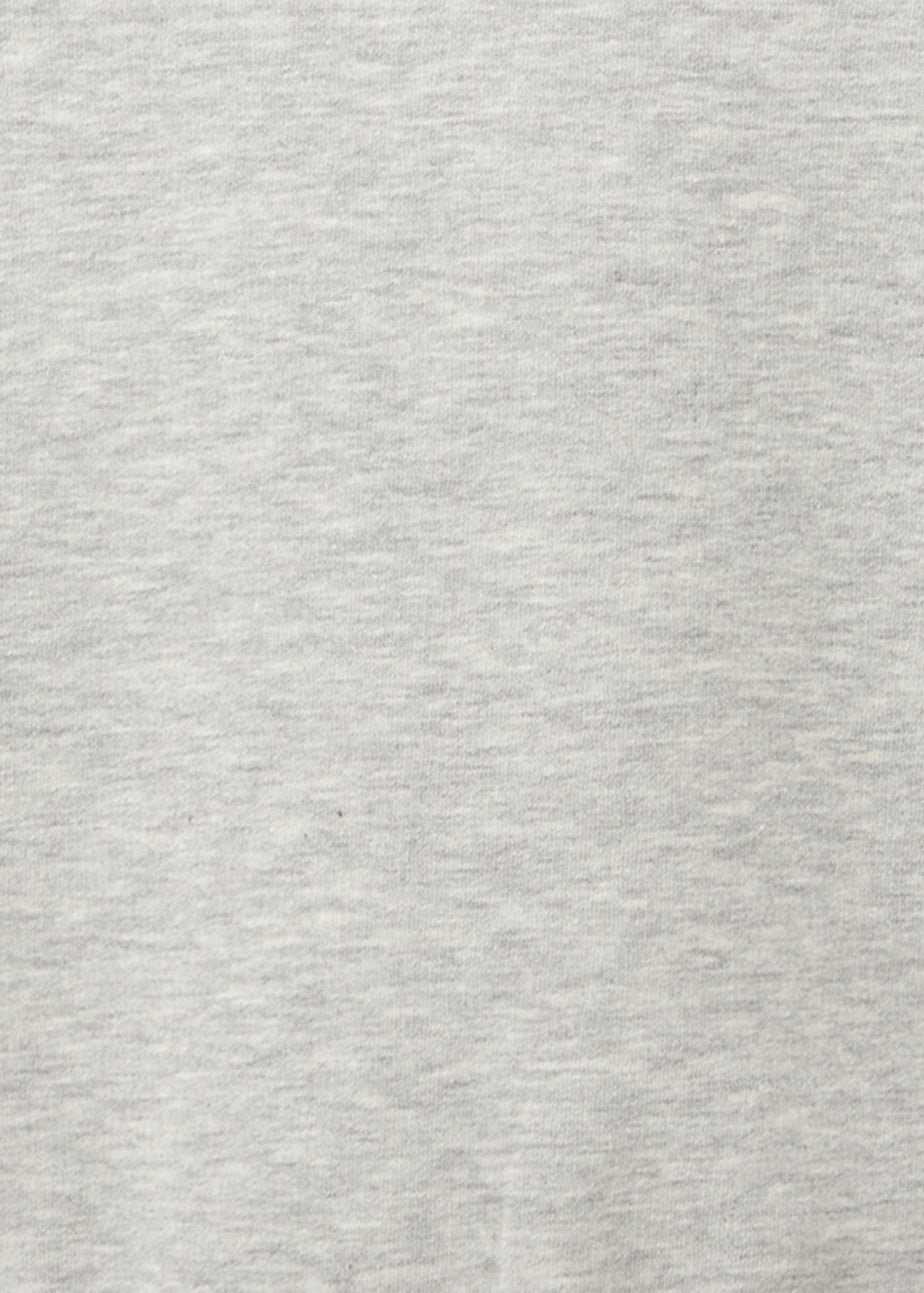 Grey Marl Paris Print Sweatshirt