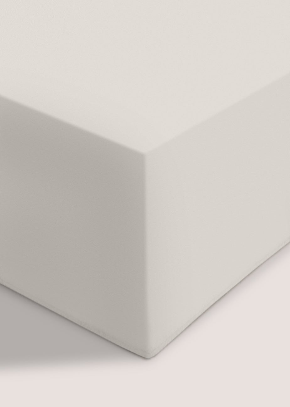 White 100% Cotton Flat Bed Sheet