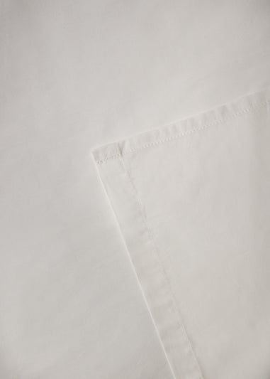 White 100% Cotton Flat Bed Sheet