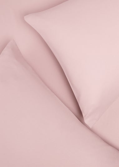 2 Pack Pink 100% Cotton Housewife Pillowcases