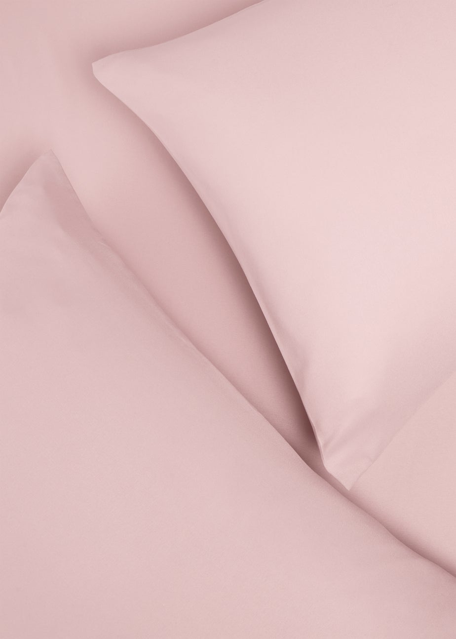 2 Pack Pink 100% Cotton Housewife Pillowcases