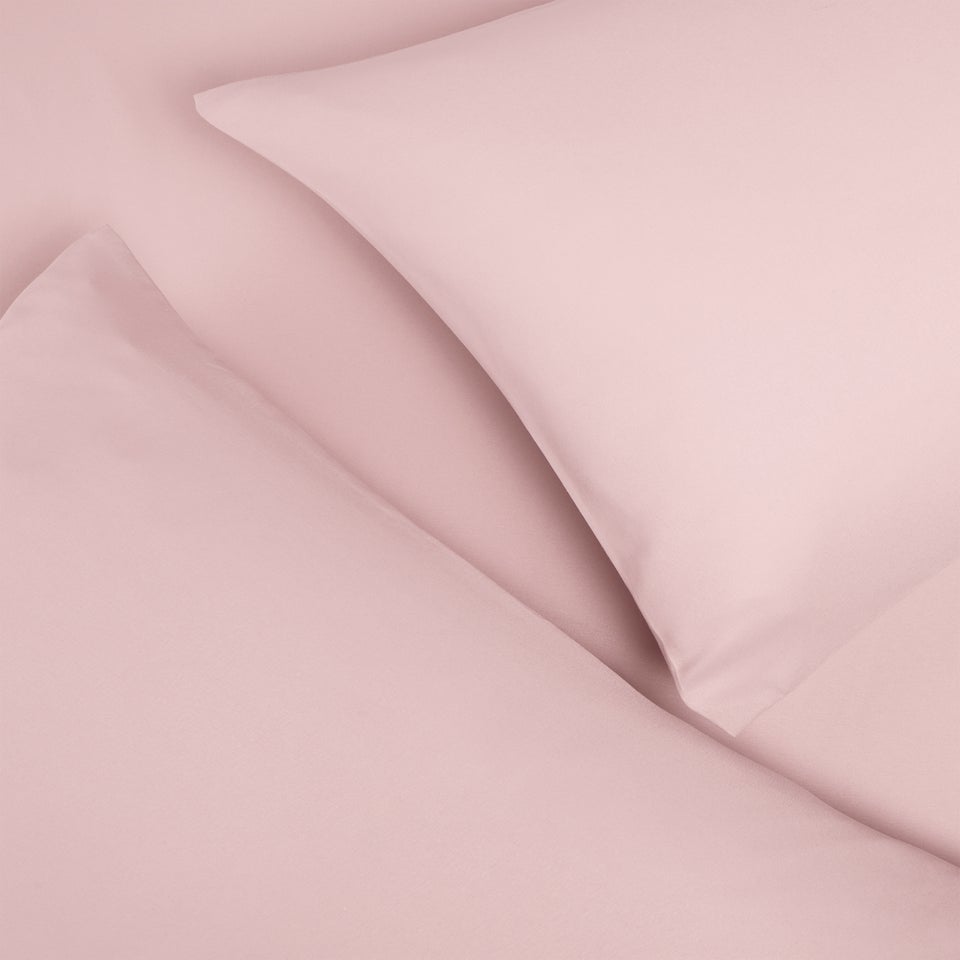 2 Pack Pink 100% Cotton Housewife Pillowcases