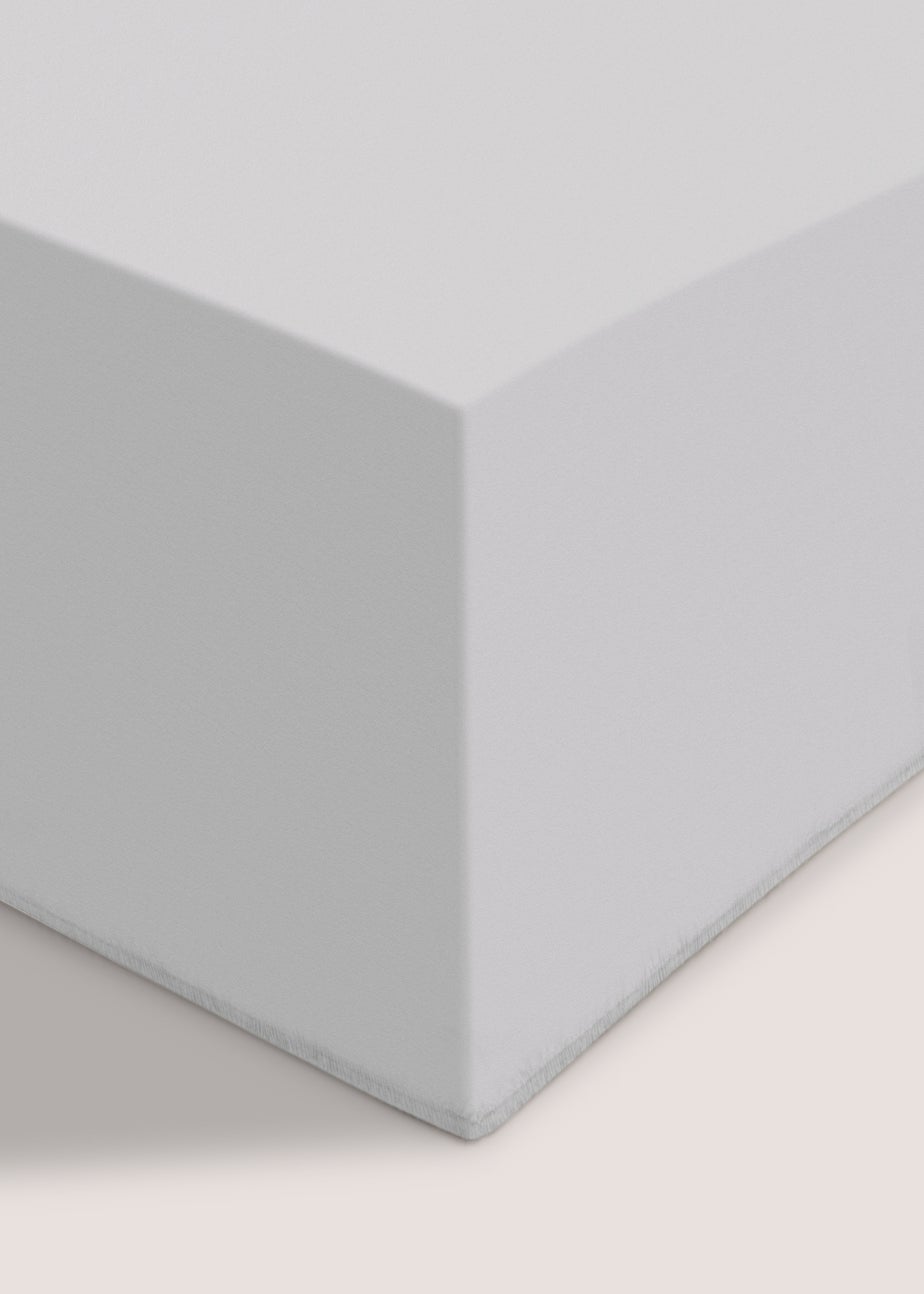 Grey Cotton Extra Deep Bed Sheet (180 Thread Count)