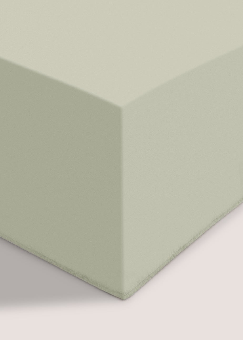 Green Extra Deep Bed Sheet (180 Thread Count)