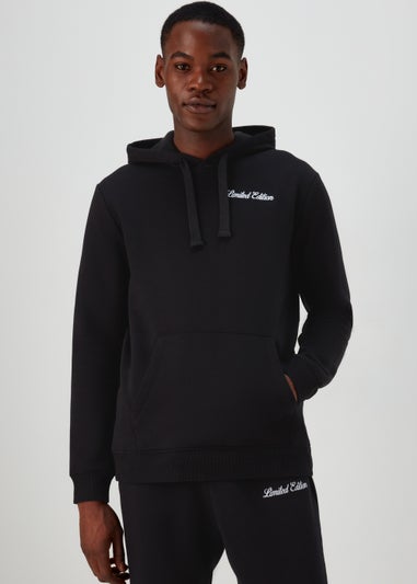 US Athletic Black Limited Edition Oversized Co Ord Hoodie