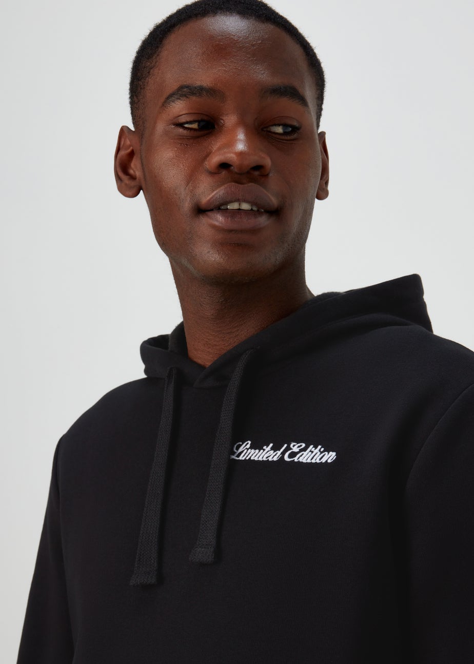 US Athletic Black Limited Edition Oversized Co Ord Hoodie
