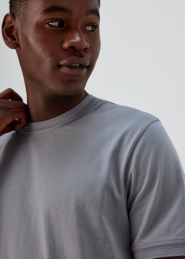 Grey Trim Smart T-Shirt