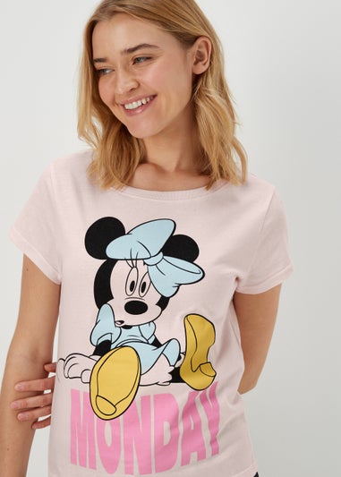 Pink Minnie Mouse Monday Pyjama Set