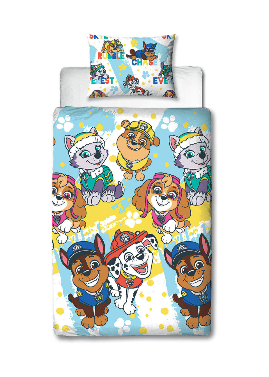 Paw Patrol Splodge Junior Panel Duvet Set