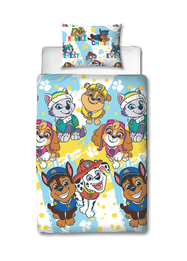 Paw Patrol Splodge Junior Panel Duvet Set