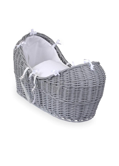 Clair de Lune White Waffle Grey Wicker Noah Pod ®