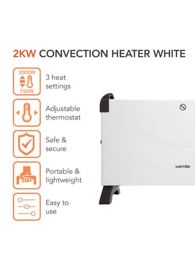 Warmlite 2000W Convection Heater