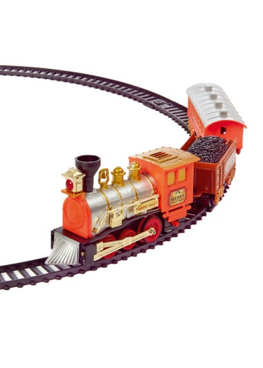 Premier Decorations 11 Piece Battery Operated Train Set with Sound