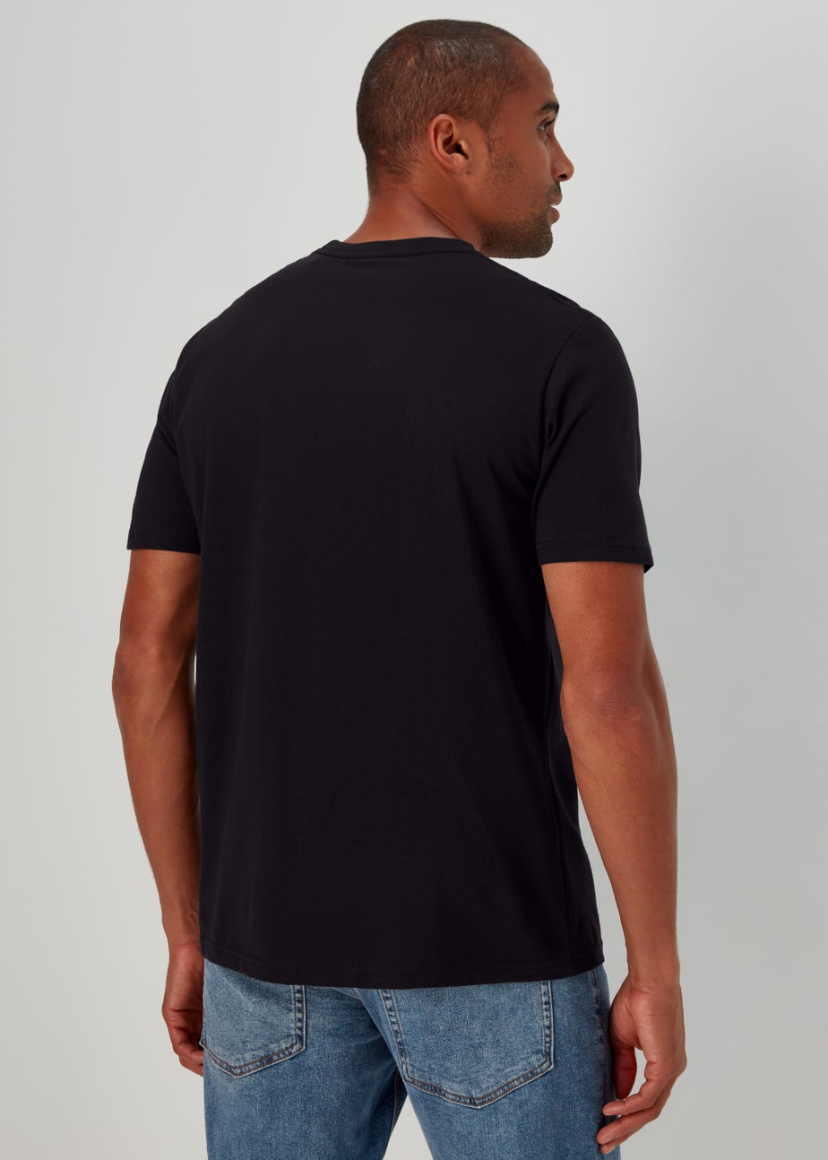 Black BrewDog Christmas Print T-Shirt