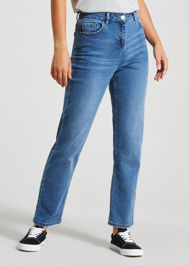 Papaya Petite Grace Straight Jeans