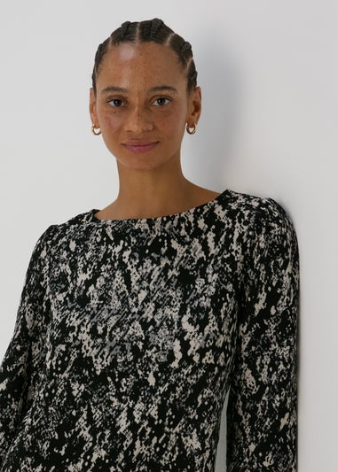 JDY Multicoloured Print Long Sleeve Top