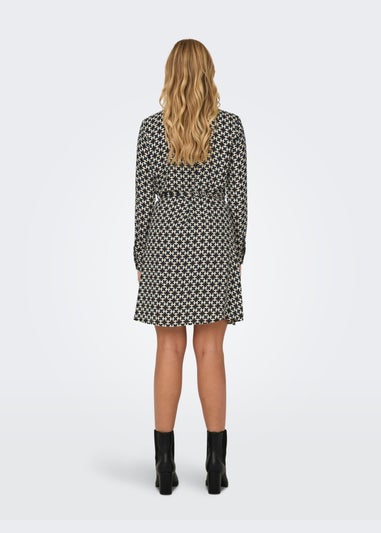 JDY Multicoloured Long Sleeve Shirt Dress