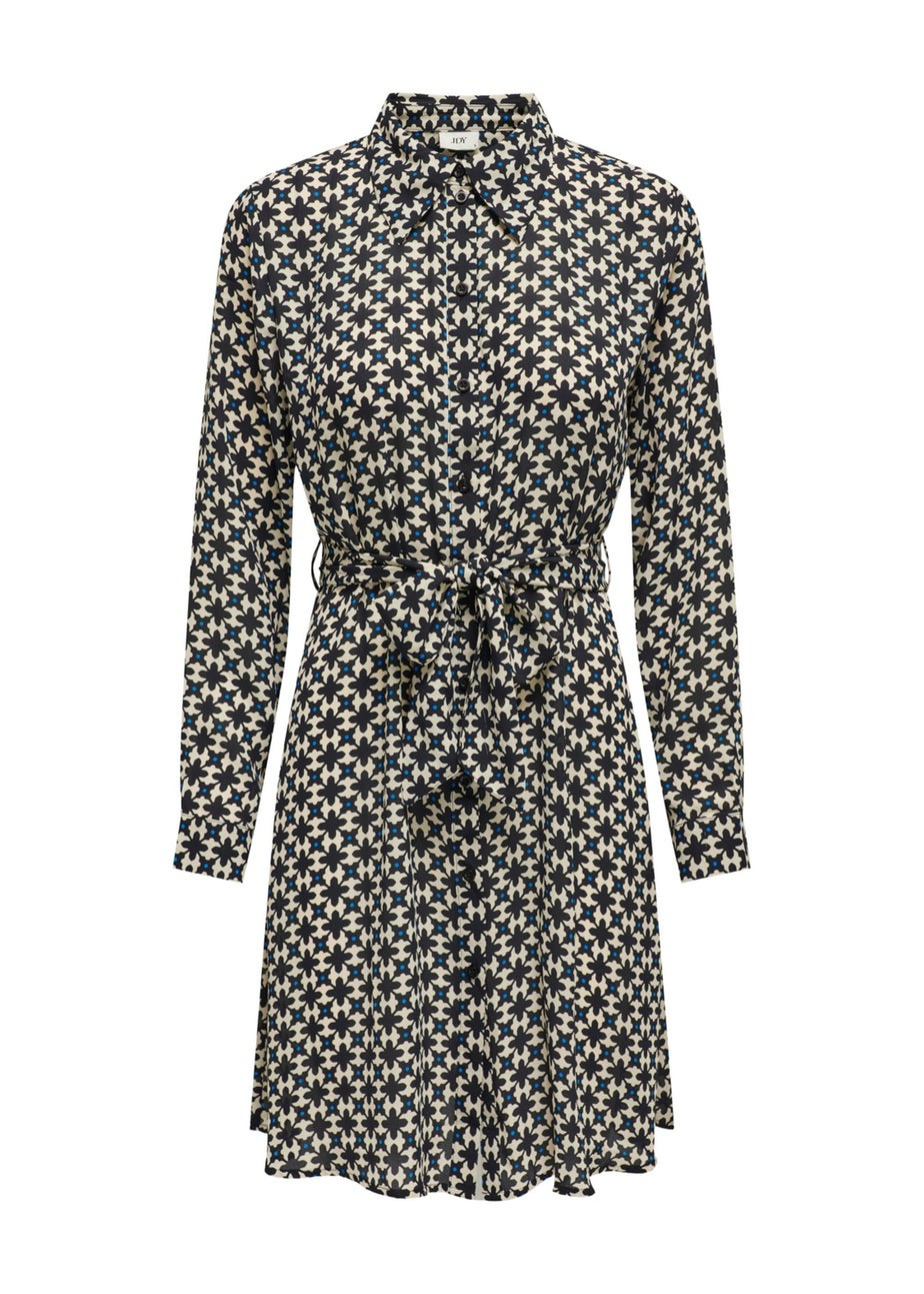 JDY Multicoloured Long Sleeve Shirt Dress