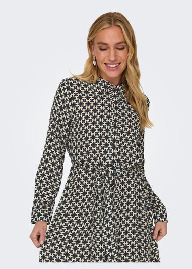 JDY Multicoloured Long Sleeve Shirt Dress