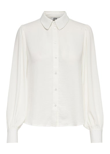 JDY White Button Up Shirt