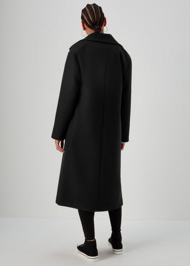 Black Super Long Coat
