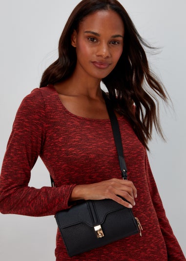 Black Cross Body Purse Bag