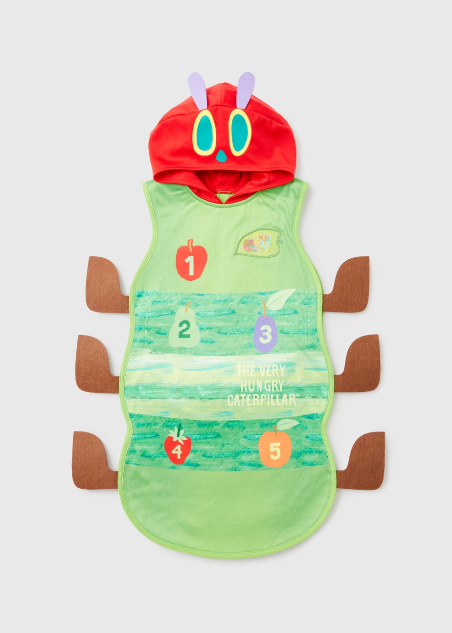 Kids Green The Hungry Caterpillar Fancy Dress Costume (18mths-7yrs)