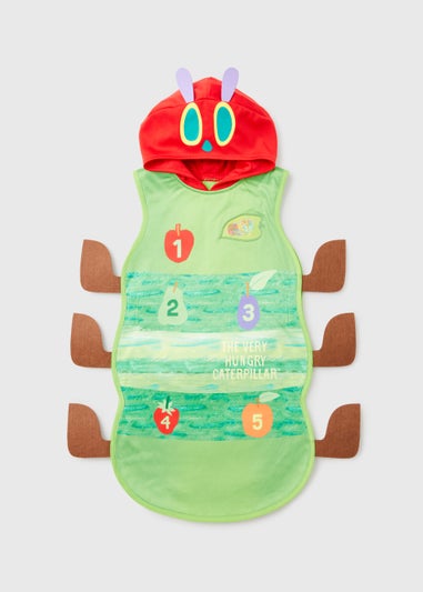 Kids Green The Hungry Caterpillar Fancy Dress Costume (18mths-7yrs)