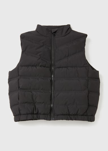 Boys Black Gilet (7-13yrs)