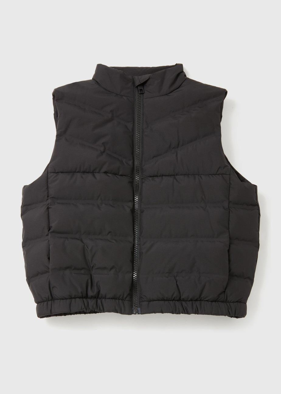 Boys Black Gilet (7-13yrs)