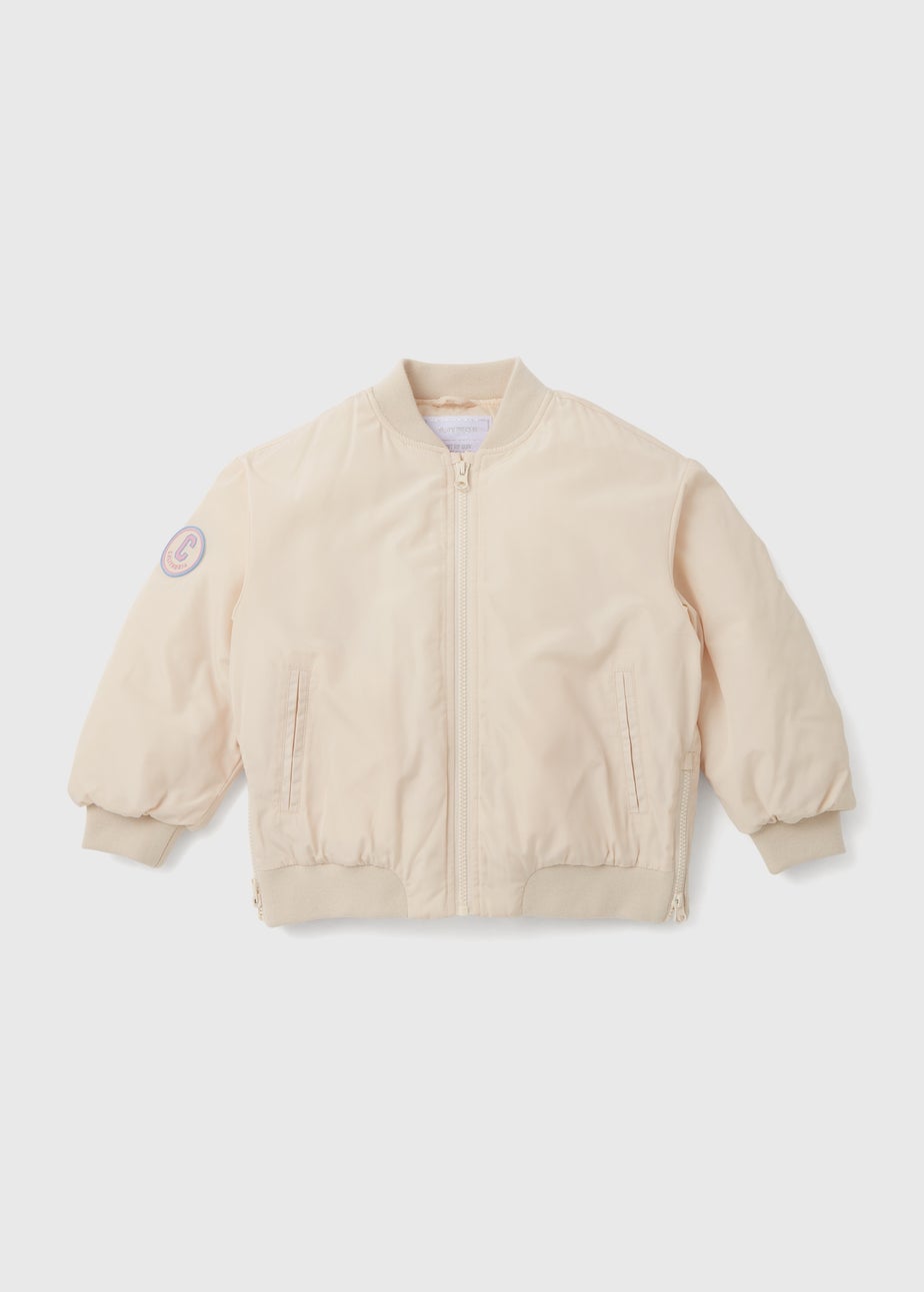 Girls Cream Bomber (7-15yrs)
