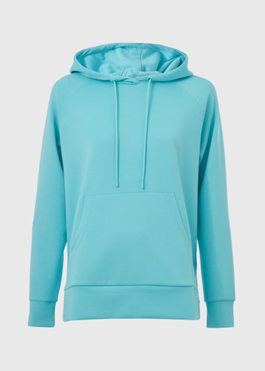 Souluxe Aqua Longline Sports Hoodie