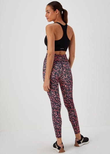 Souluxe Coral Print Sports Leggings