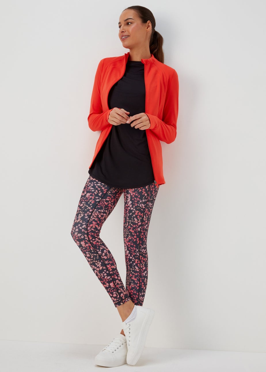 Souluxe Coral Print Sports Leggings