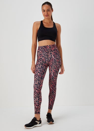Souluxe Coral Print Sports Leggings