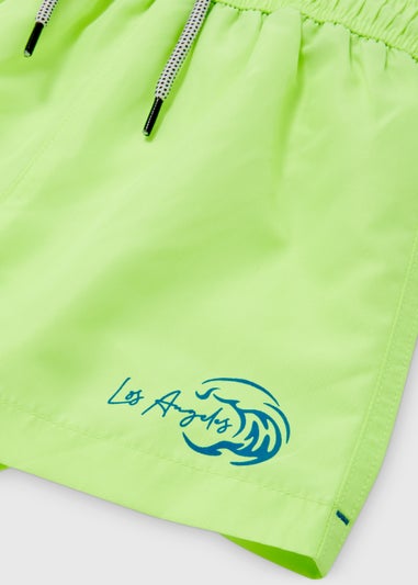 Boys Lime Swim Shorts (1-6yrs)