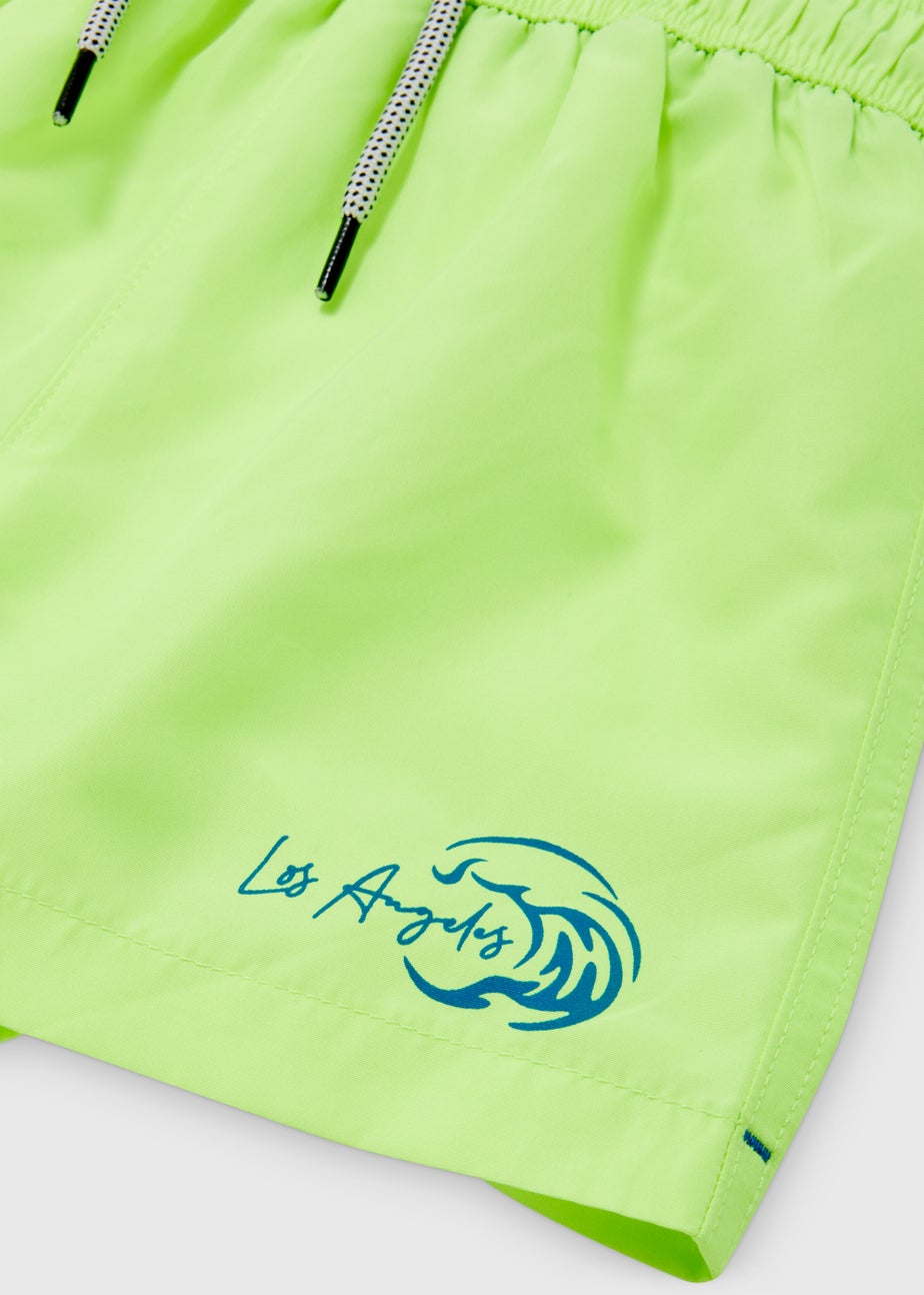 Boys Lime Swim Shorts (1-6yrs)
