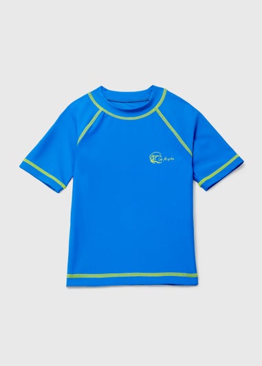 Boys Blue Rash Vest (1-6yrs)