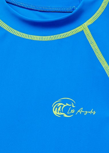 Boys Blue Rash Vest (1-6yrs)