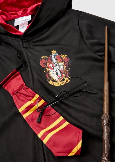Kids Black Harry Potter Fancy Dress Costume (5-12yrs)