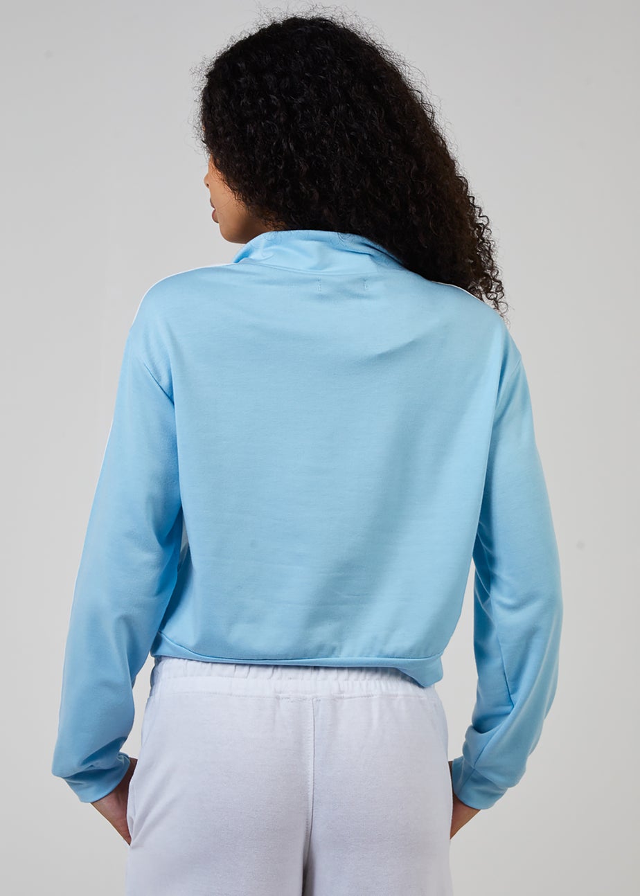 Pink Vanilla Blue Zip Up Sweatshirt