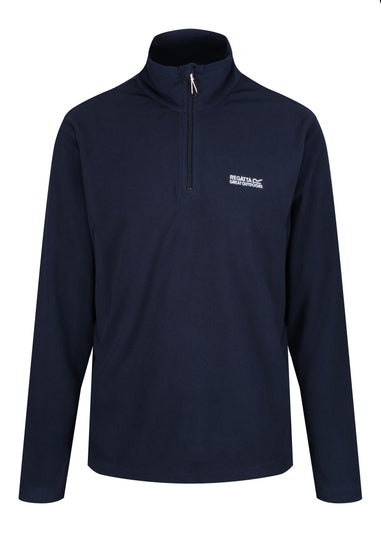 Regatta Navy 1/4 Zip Thompson Fleece