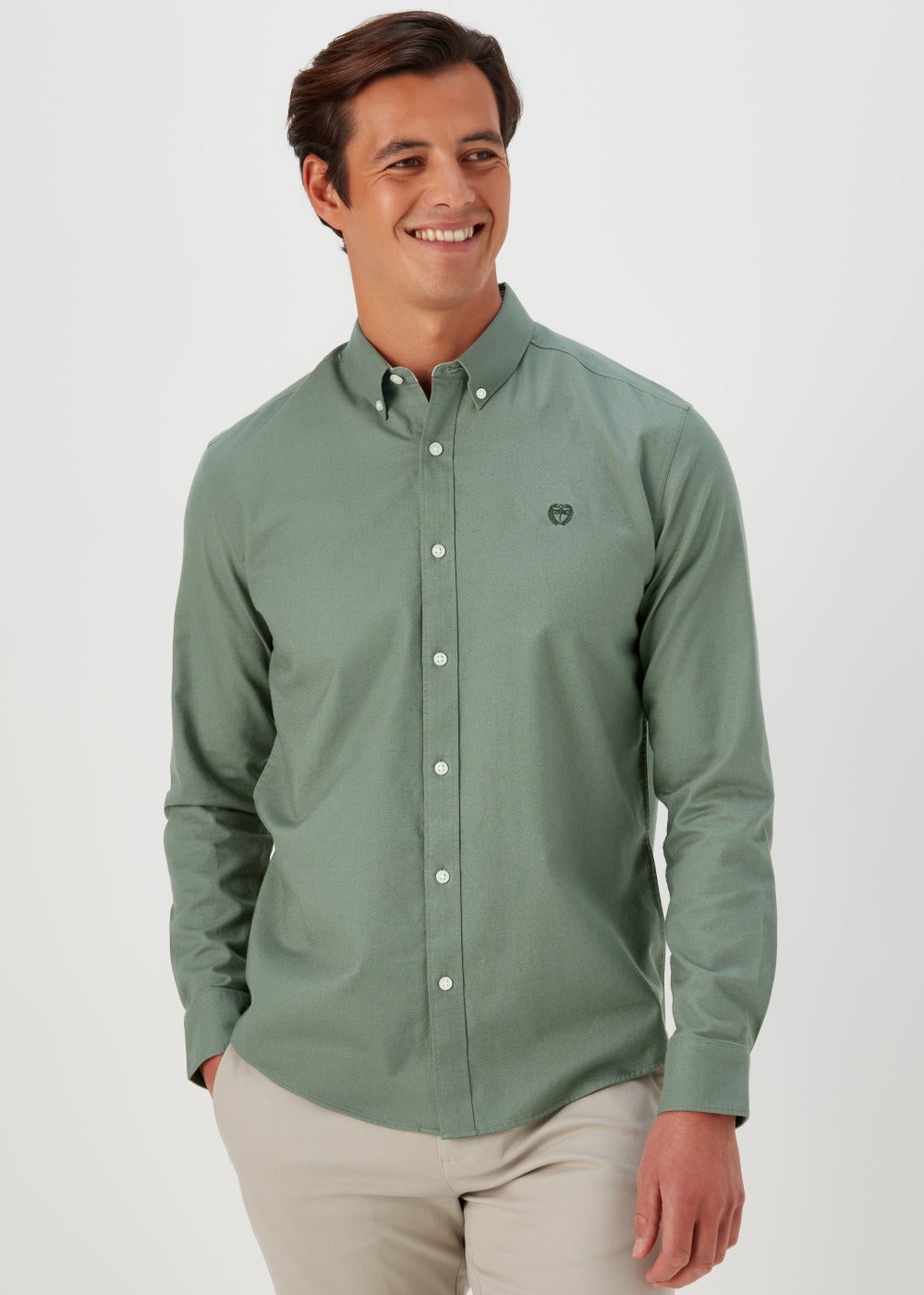 Green Oxford Long Sleeve Shirt