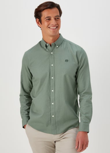 Green Oxford Long Sleeve Shirt
