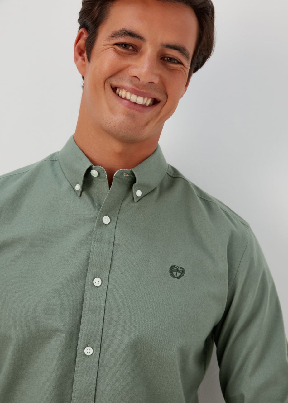 Green Oxford Long Sleeve Shirt